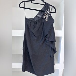 NEW Alexia Admor New York Black Dress with Embellishment SEX in the city vibe